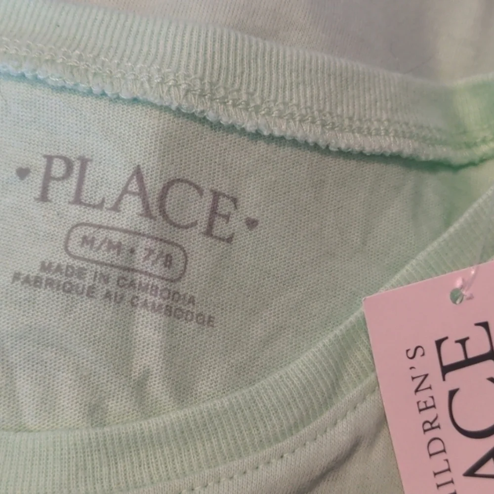 The Children's Place Mint Green Short Sleeve Best Daughter Ever Tee size Medium